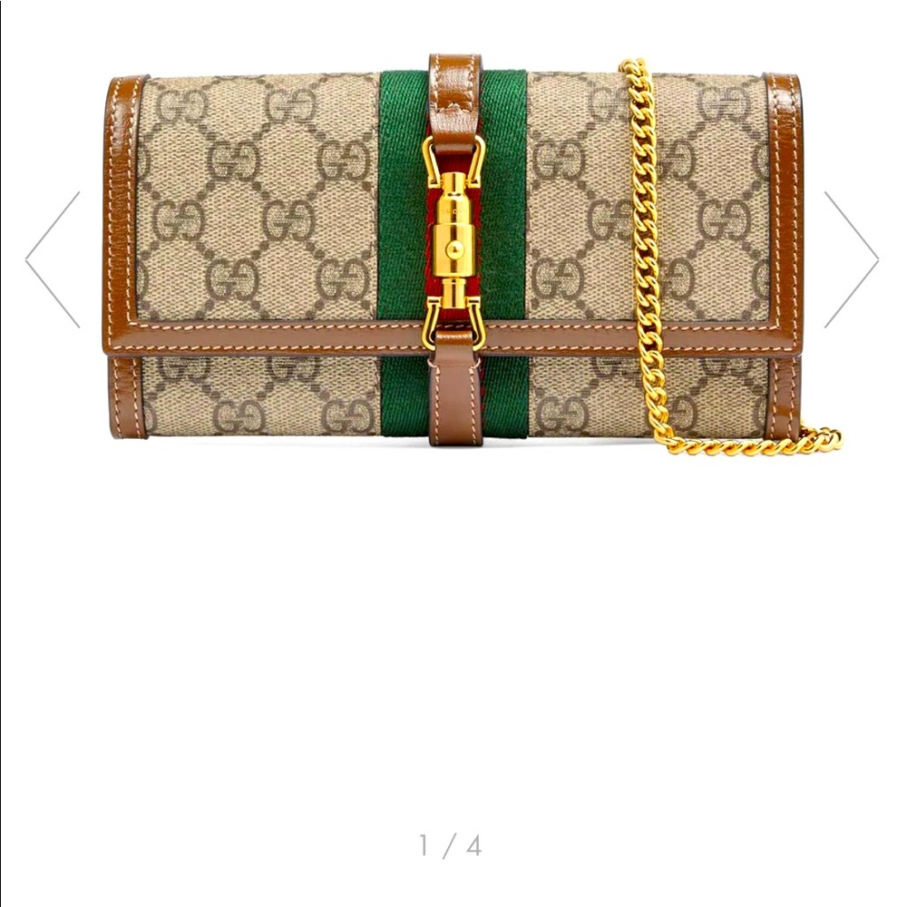 Gucci Jackie 1961 Chain Wallet